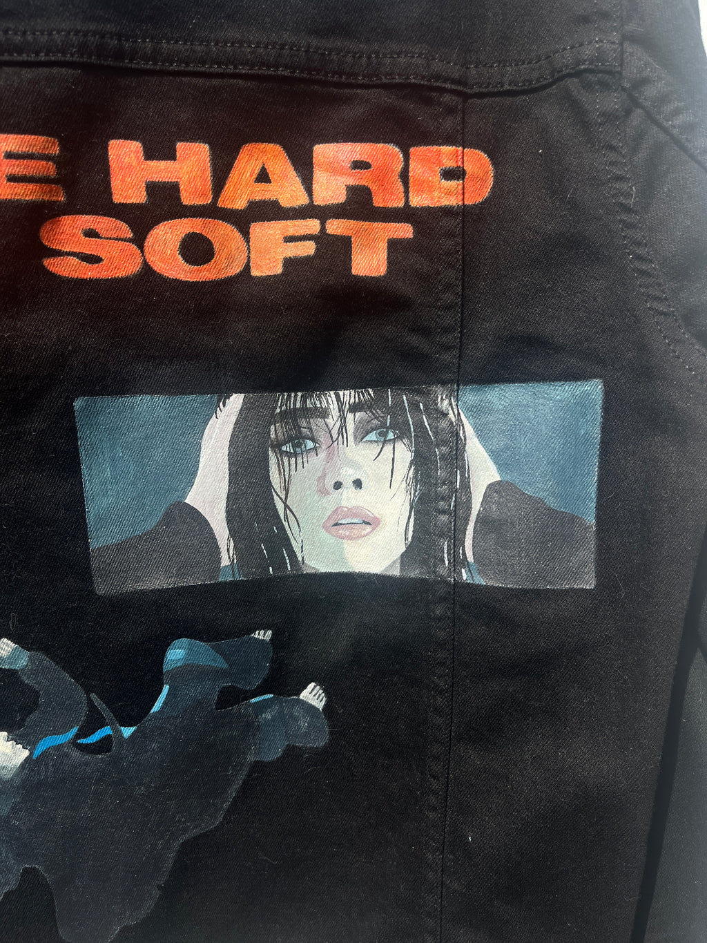 ONE OF ONE Billie Eilish Painted Denim Jacket