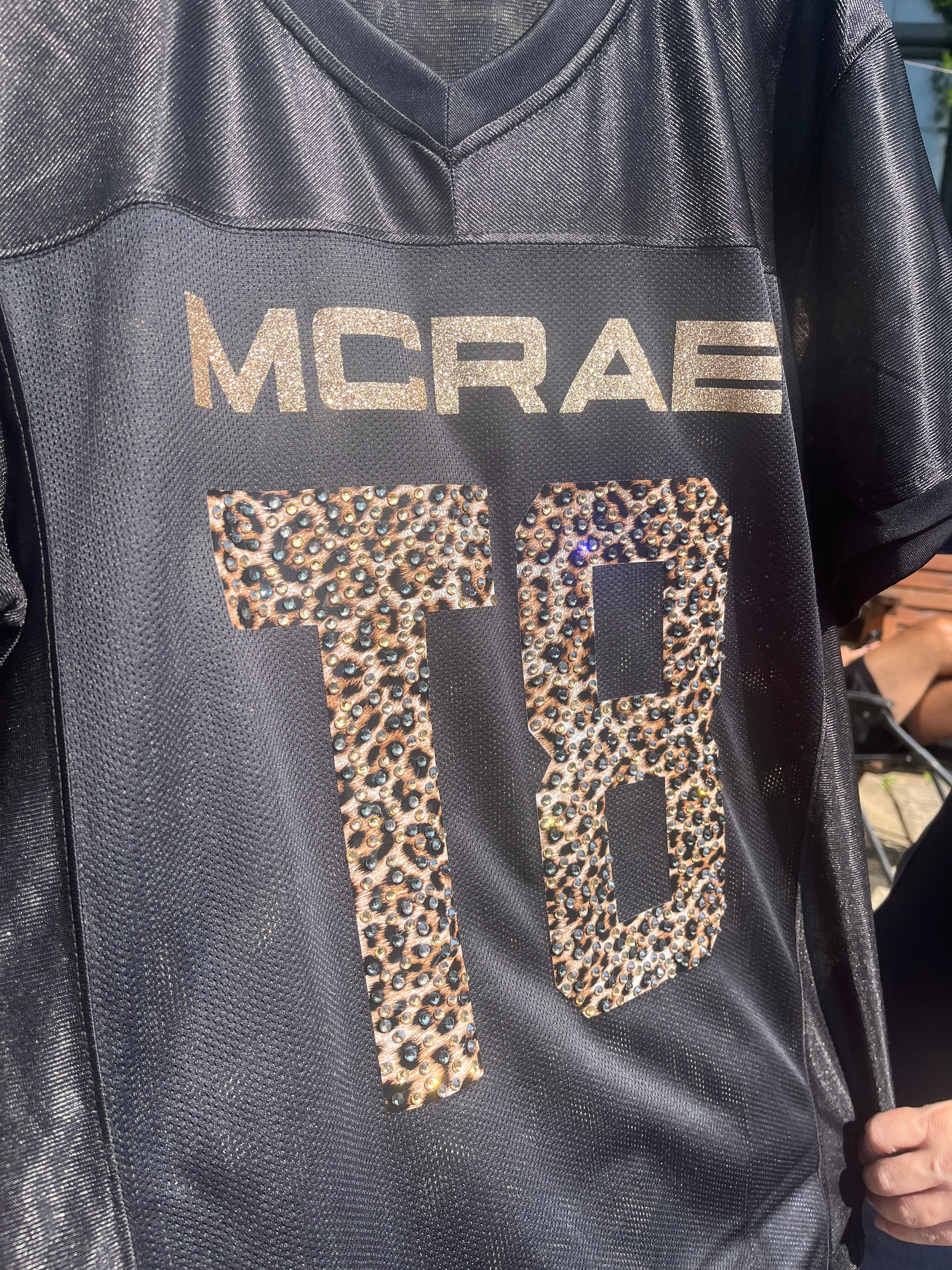 Tate Mcrae Double-Sided Leopard Jersey