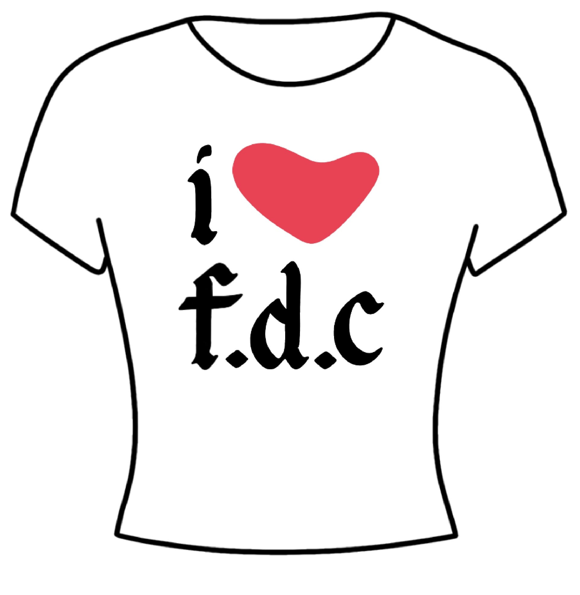 I 🩷 Fontaines Rhinestone Tee