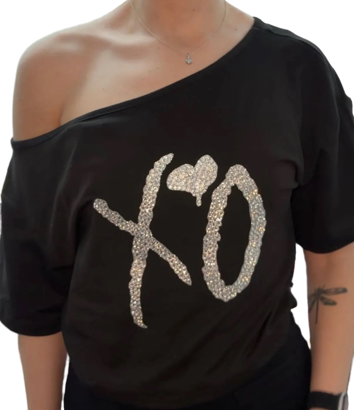 The Weeknd Off-Shoulder Top
