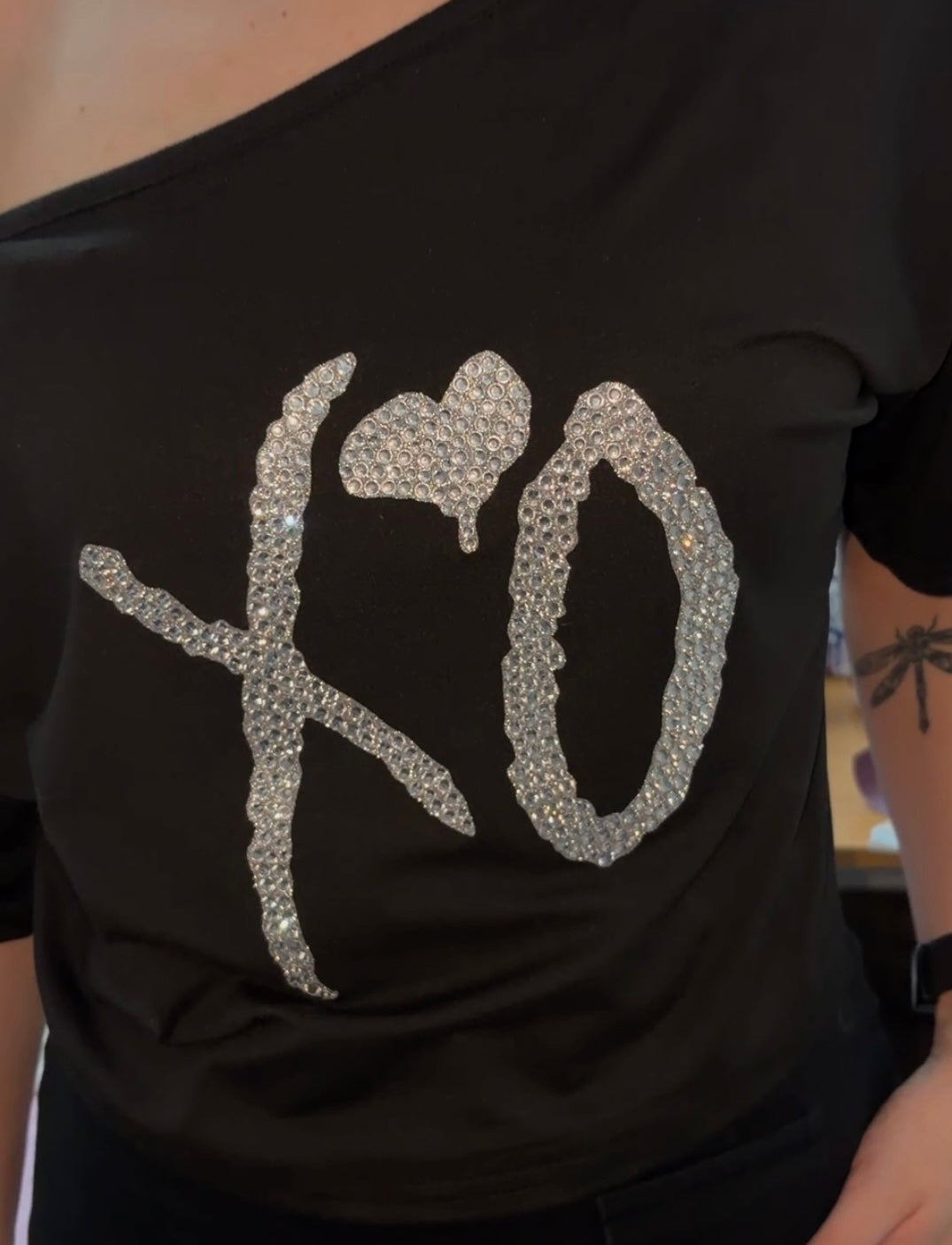 The Weeknd Off-Shoulder Top