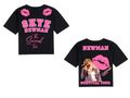 Skye Newman Portrait Kids Jersey-Style Tee